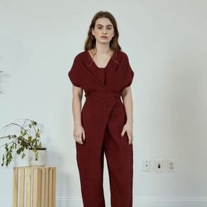 Rujuta Sheth Venus Wrap Jumpsuit, fits M/L, Like New